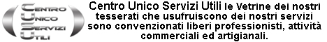 CUSU Centro Unico Servizi Utili